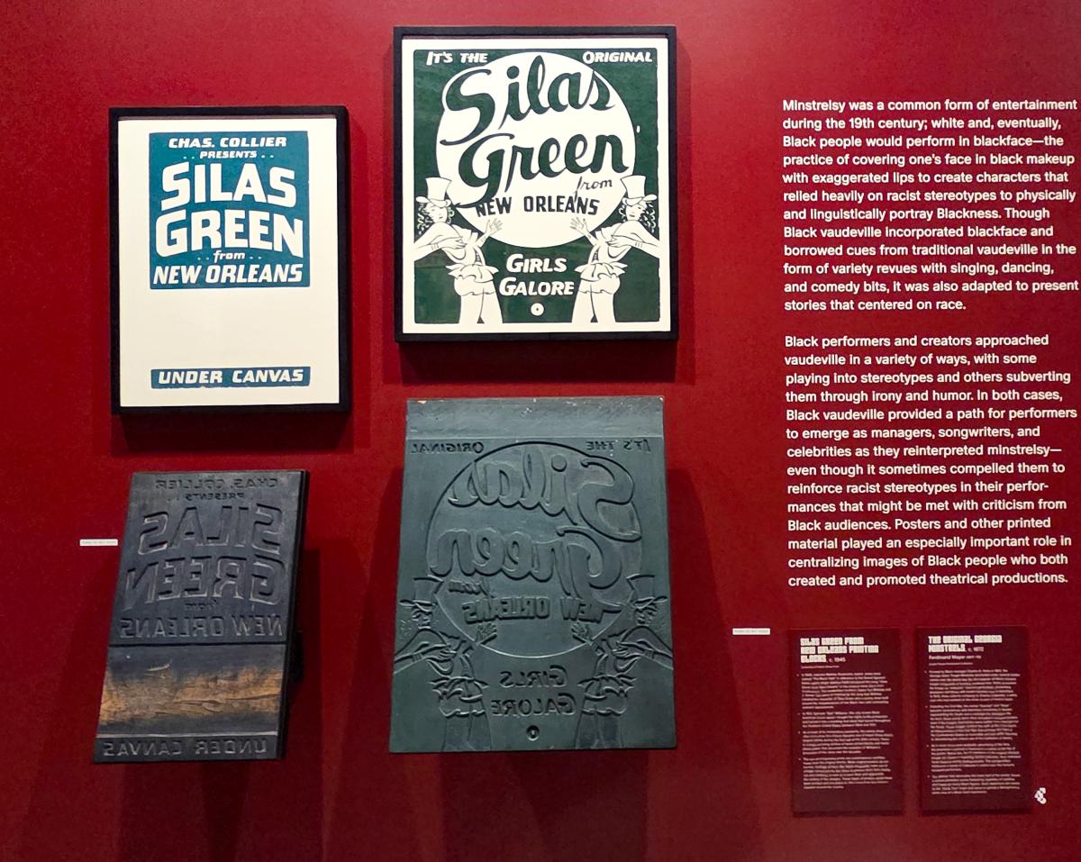 Hand Carved Basswood Printing Blocks  From 20th Century Traveling Shows 3