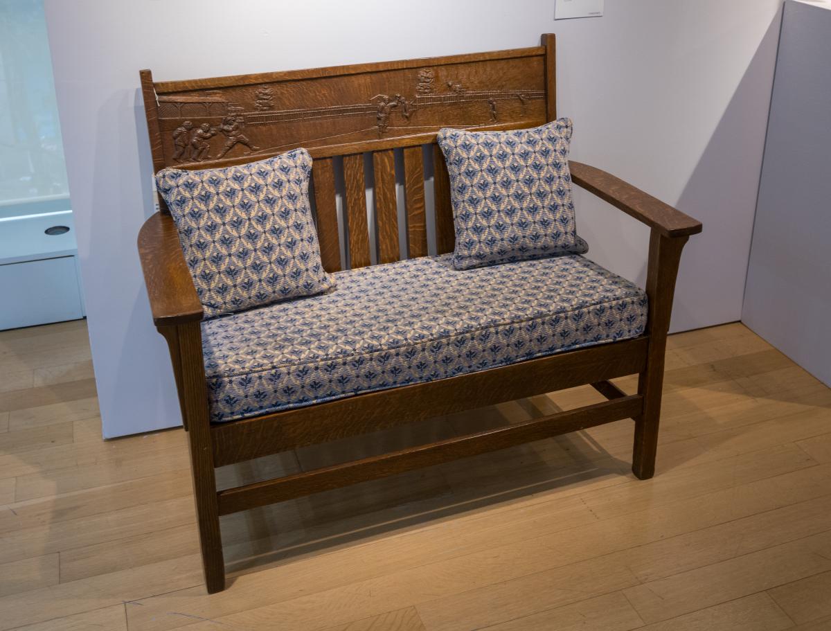 Arts and Crafts Settee C. 1915-1920