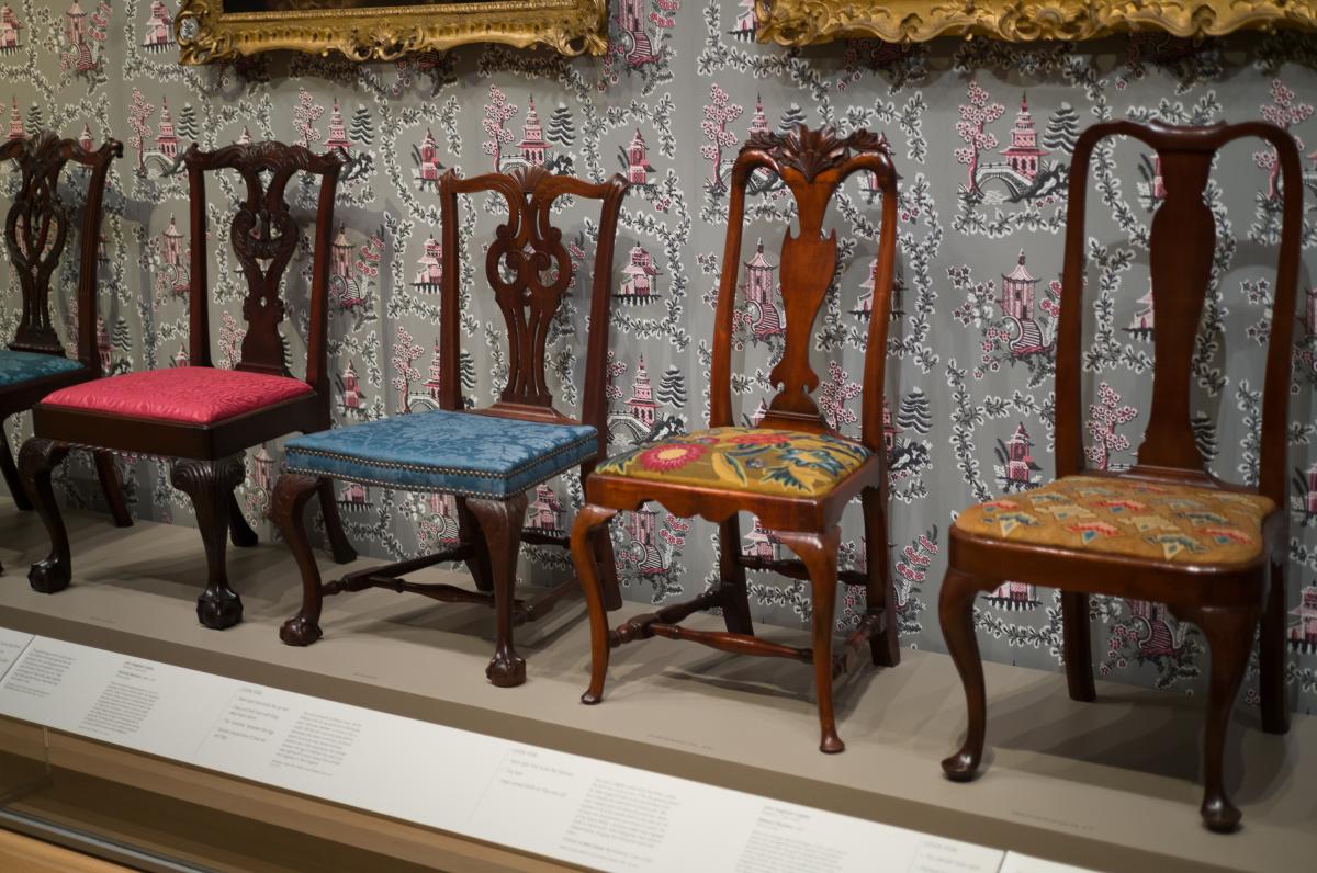  The rest of the chair exhibit