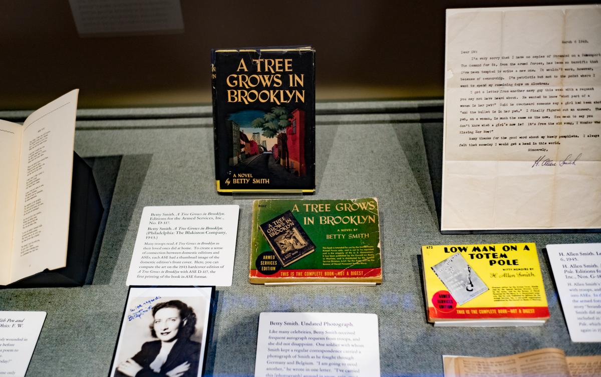 "To My Darling Wife Eunice"  - The Best Read Army in the World Exhibit at the Grolier Club 6