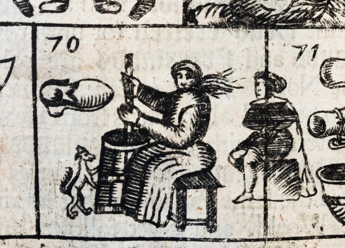 Things to Sit On in Randle Holme's The Academy of Armory, York, England, 1688 3