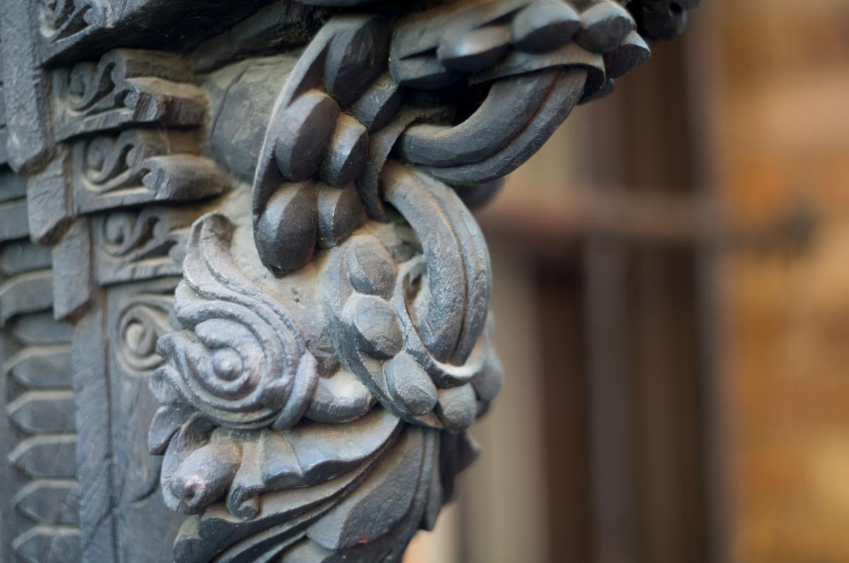 Photo Blog: Carvings from the Lockwood de Forest Residence  2