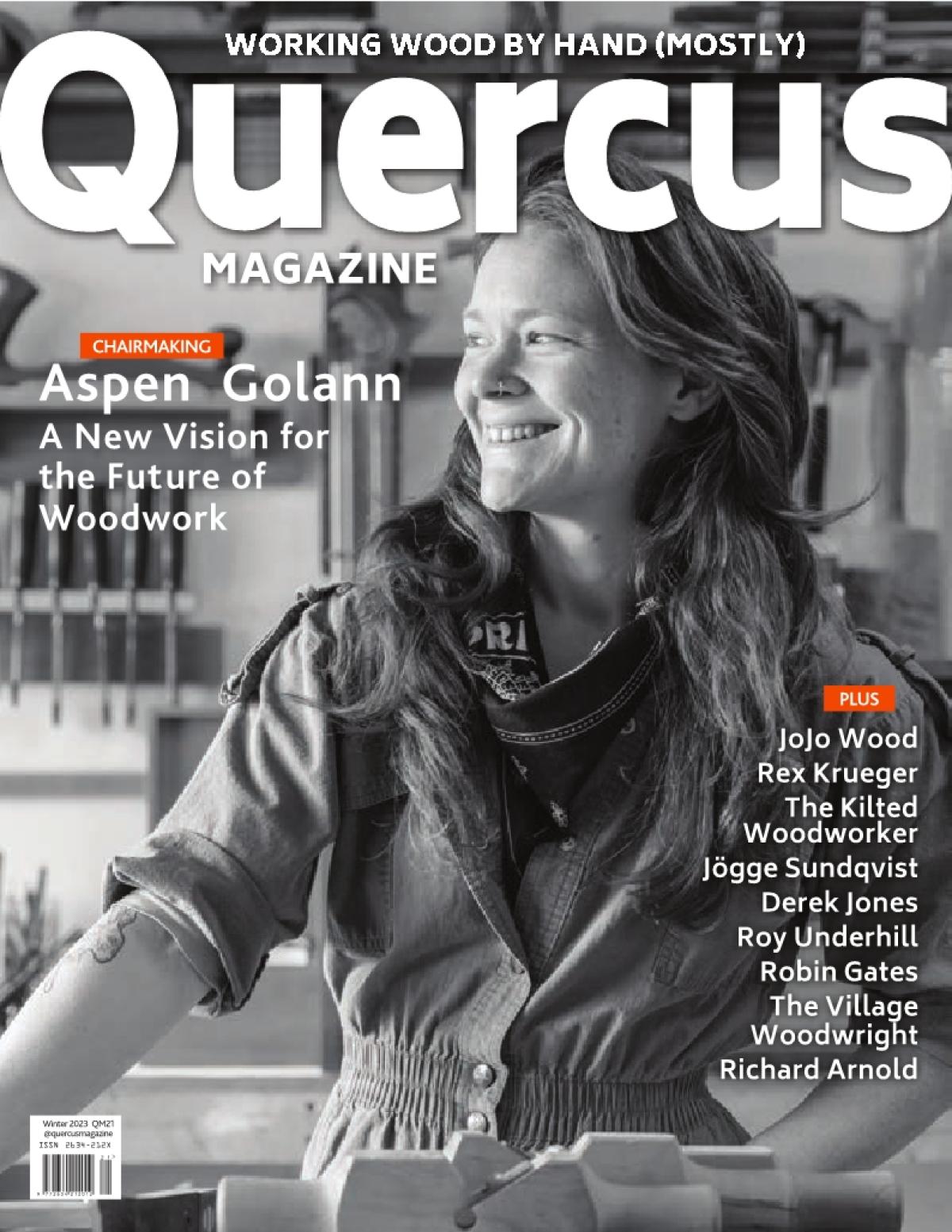 The cover of the last issue of Quercus
