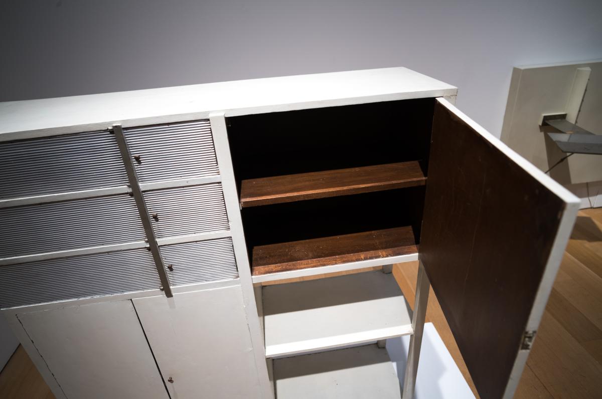 Detail from cabinet by Eileen Gray c. 1930