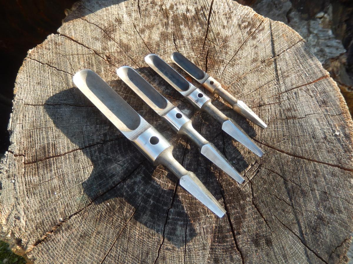 These recently released high quality spoon bit from Gramercy Tools are some formidable boring tools that can excel in both green and kiln dried wood.