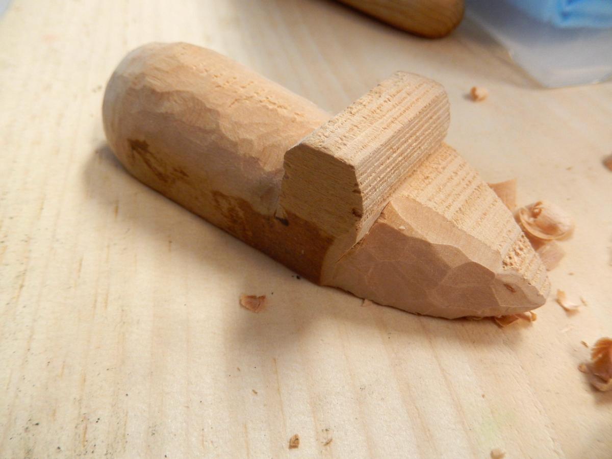 Carving a Mouse (The Teaching of Whittling This Fall  - Continued) 11