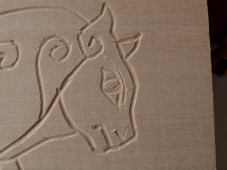 Carving With Chris Pye - Next Lessons and a Step Backwards 5