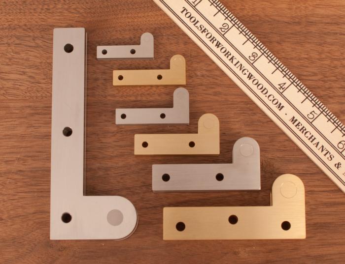 Brusso Offset Pivot Cabinet Hinges - All sizes are available in both Stainless steel and Brass.