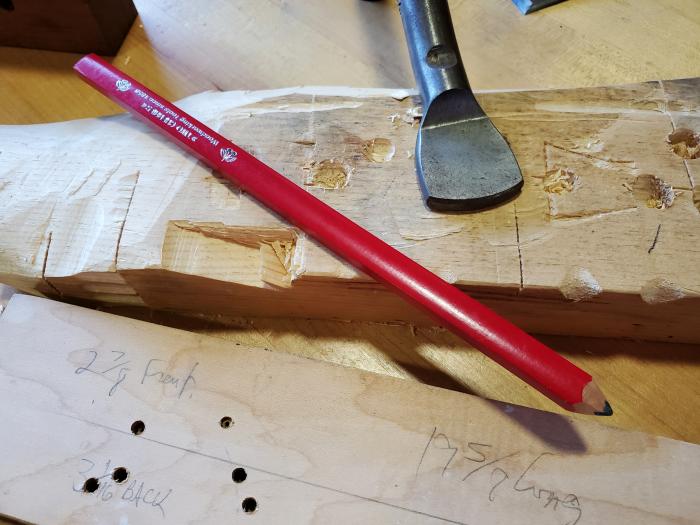 Two Cherries Carpenter Pencil