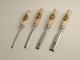 Bevel Edge Chisels by Two Cherries