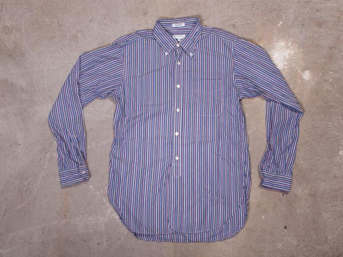 Engineered Garments  - 19th Century BD Shirt - Multi-Color Small Stripe