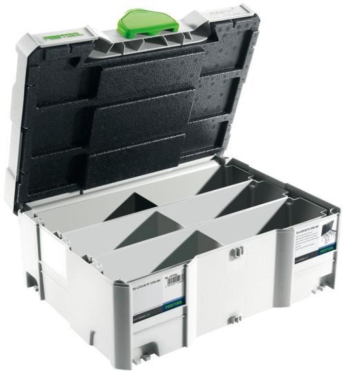  alt="Sort Sys-Domino Empty Domino Tenon Systainer (M 187 Sys with 6 bins for Domino tenons) #576793"
