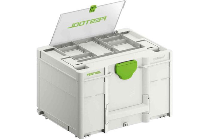 Festool SYS3 DFM Systainers with Transparent Lid Compartments