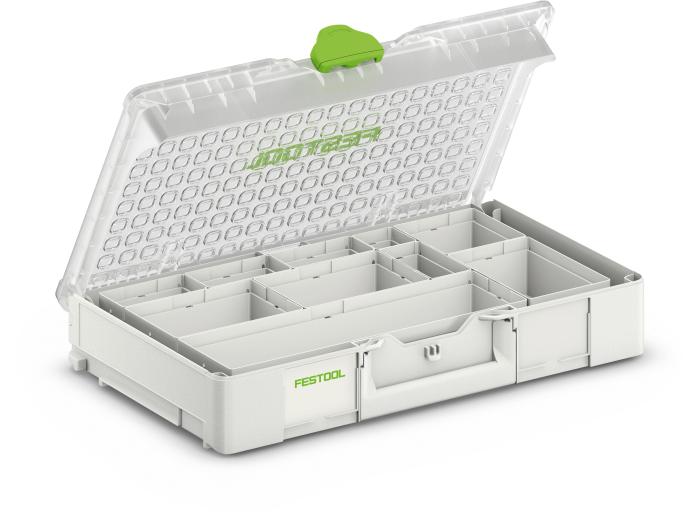  alt="Festool Systainer SYS3 ORG L 89 10xESB with 10 containers (#204857)"