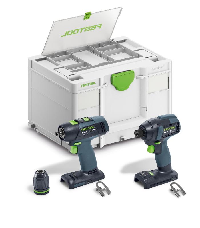 Festool Cordless Impact Driver and Drill Set TID18 HPC #577615