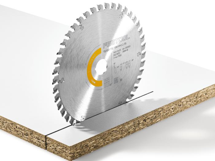  alt="Fine tooth saw blade HW 160x1,8x20 W42 Wood Fine Cut (#205561) (this is the one that comes with saw)"