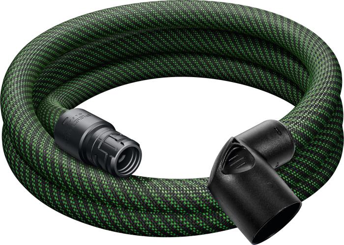  alt="Smooth Suction Hose w/ Angle Adapter 1-1/16&quot; x 9' (27 x 3m ) for CT-SYS (577160)"