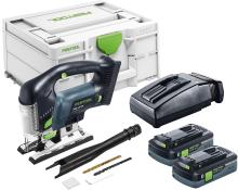 D Grip Cordless Plus includes Saw, 2 x 4.0Ah Batteries and a  TCL 6 Charger (#576535)