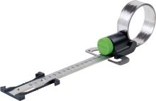 Very cool circle giant range cutter expands to cut any circule with a radius from  2-11/16" to 9' 10-1/8". Requires the base adapter #497303 (above) to connect to the Carvex (#497304)