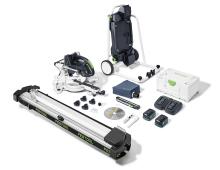 Festool Limited Edition Value Combo - Cordless Kapex KS 60 Miter Saw + Energy Set + UG Underframe St