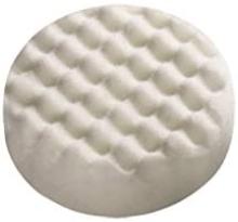 6" Polishing sponge white, fine honeycomb 5 pack   (#493874)