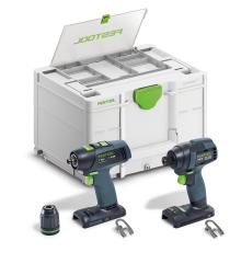 Festool Cordless Impact Driver and Drill Set TID18 HPC #577615