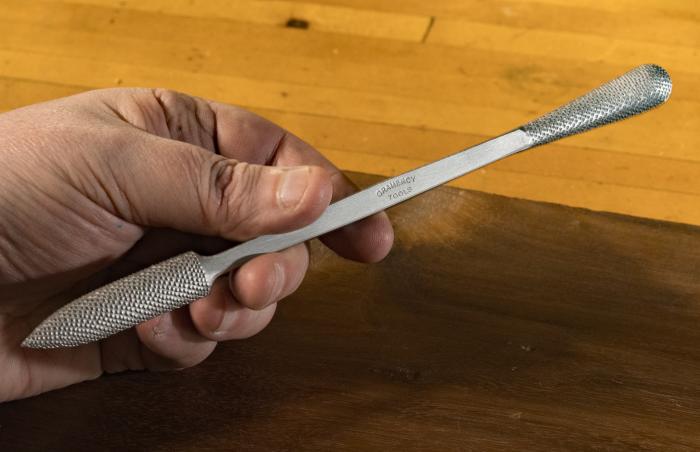 Gramercy Tools 8&quot; Hand Cut Fine Cutting Riffler Rasp