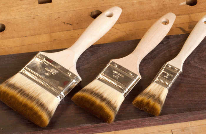 Gramercy Tools Finishing Brushes for Shellac and Lacquer