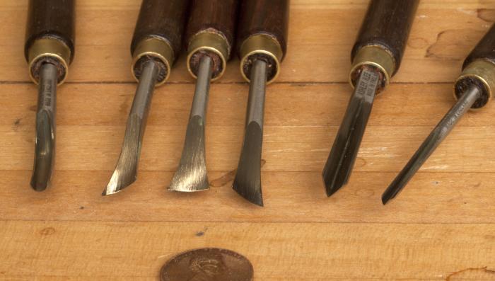 Peter Benson Detail Carving Tools - Sets of Tools