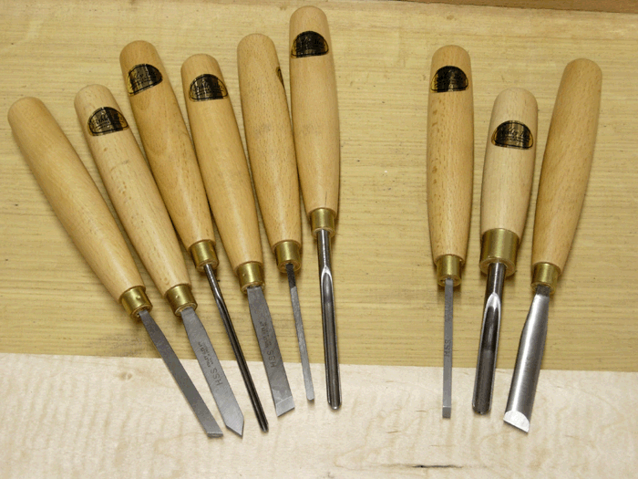 Sets of Miniature Turning Tools by Ashley Iles
