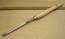 Long and Strong Round Section Spindle Gouge by Ashley Iles - 1/2