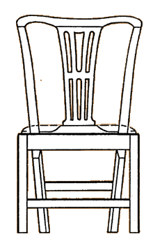 Chippendale Side Chair from Virginia