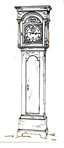 Nathaniel Mulliken Tall Clock
