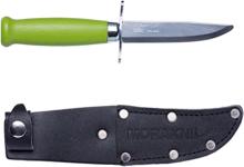 Morakniv Scout 39 Safe Blunt-Tipped Camping Knife with Leather Sheath