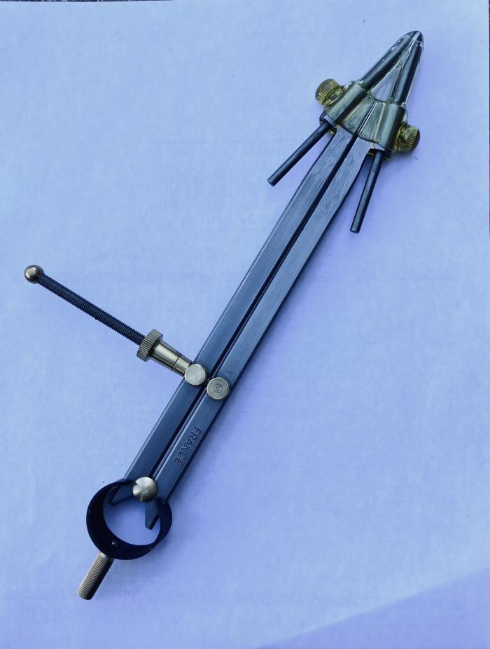 Compass with Carbide Points