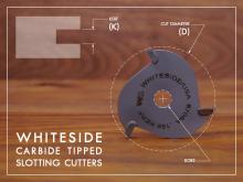 Whiteside Slotting Cutters and Arbors