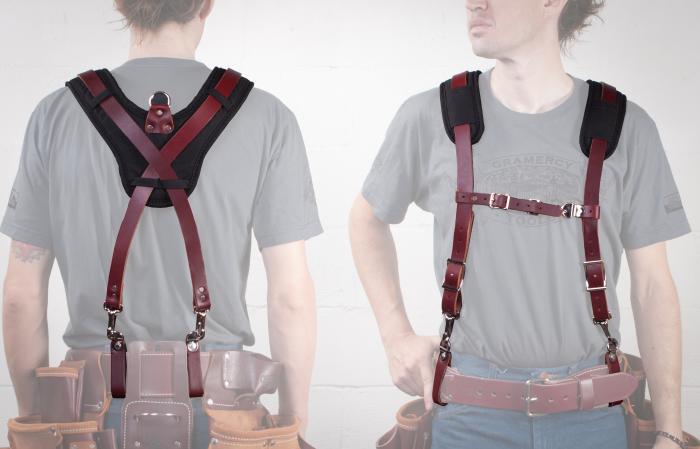 occidental leather suspenders