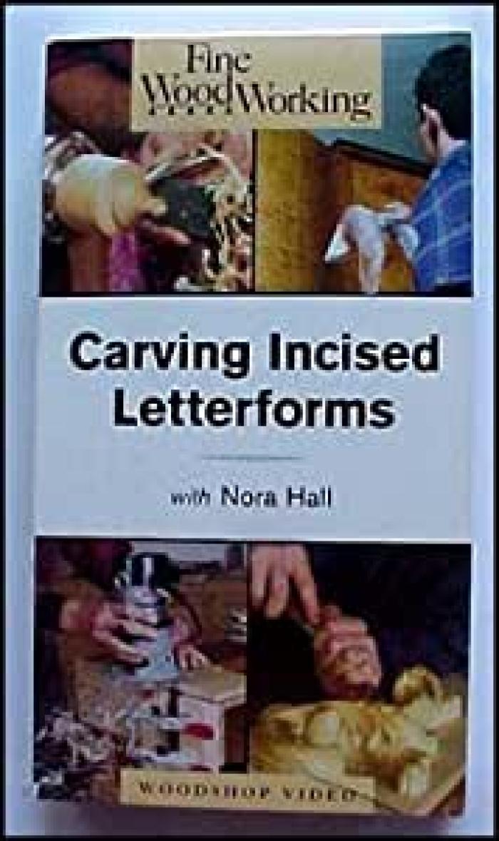Carving incised letterforms  with Nora  Hall  (VHS)