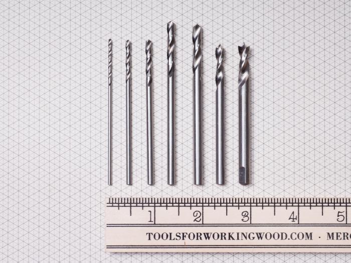 Replacement Drills for Self-Centering Hinge Bit by Make it Snappy - Made in USA